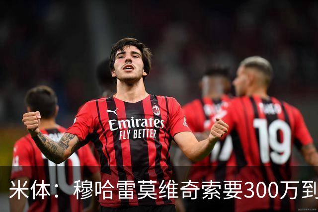 米体：穆哈雷莫维奇索要300万到400万欧税后年薪，尤文认为太高